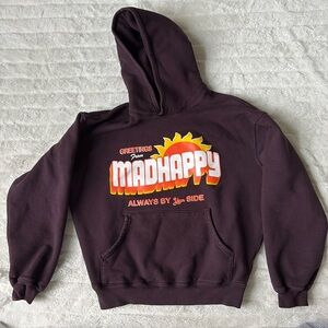 Vintage Mad happy size medium brown sweatshirt